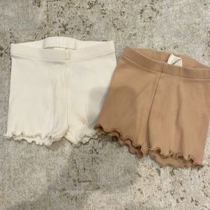 H&M ruffle short set